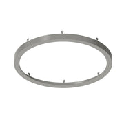 Nora NELO-12RBN 12 inch Decorative Metal Ring for NELO-12RTWMPW, Brushed Nickel Finish