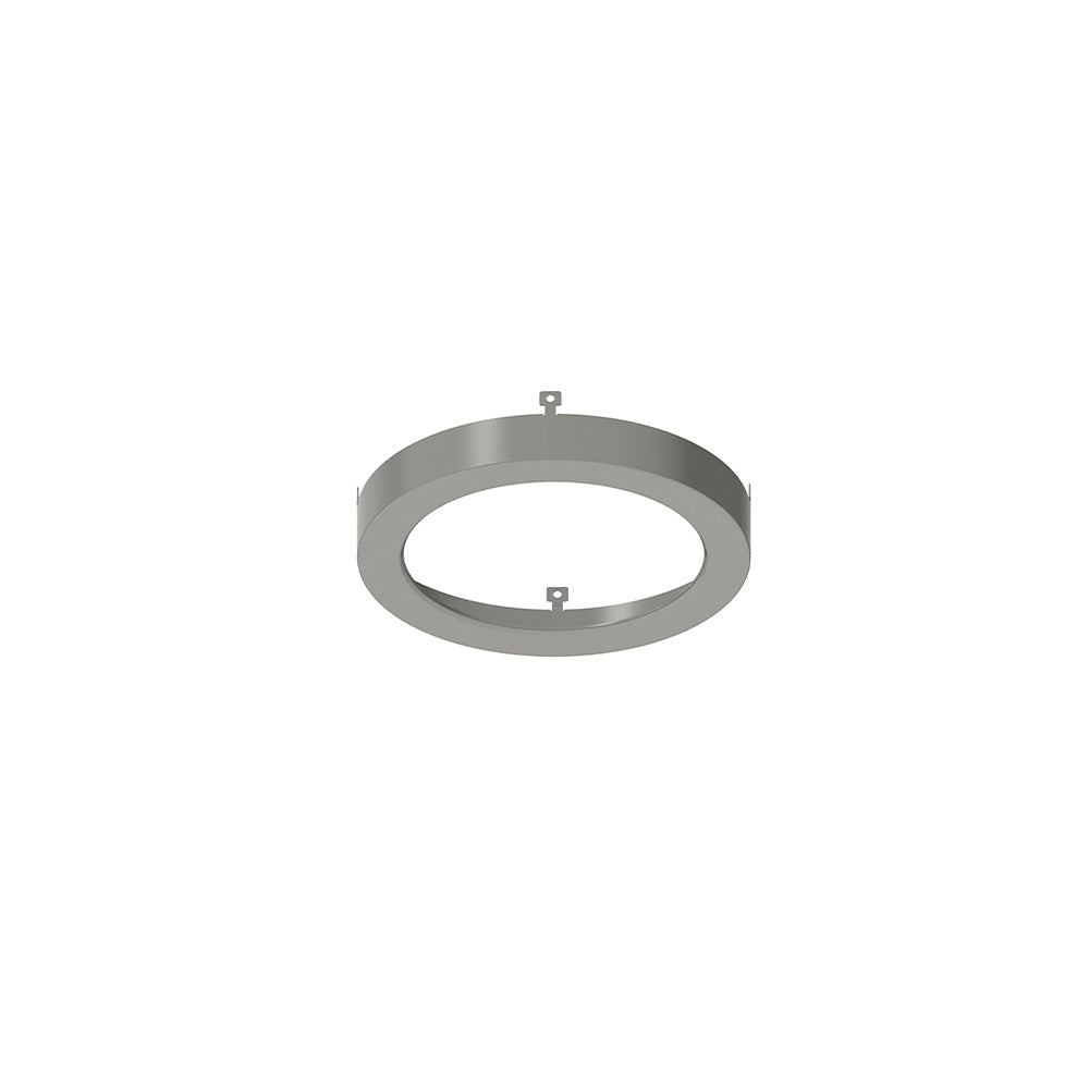 Nora NELO-4RBN 4 inch Decorative Metal Ring for NELO-4RTWMPW, Brushed Nickel Finish