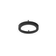 Nora NELO-4RB 4 inch Decorative Metal Ring for NELO-4RTWMPW, Black Finish
