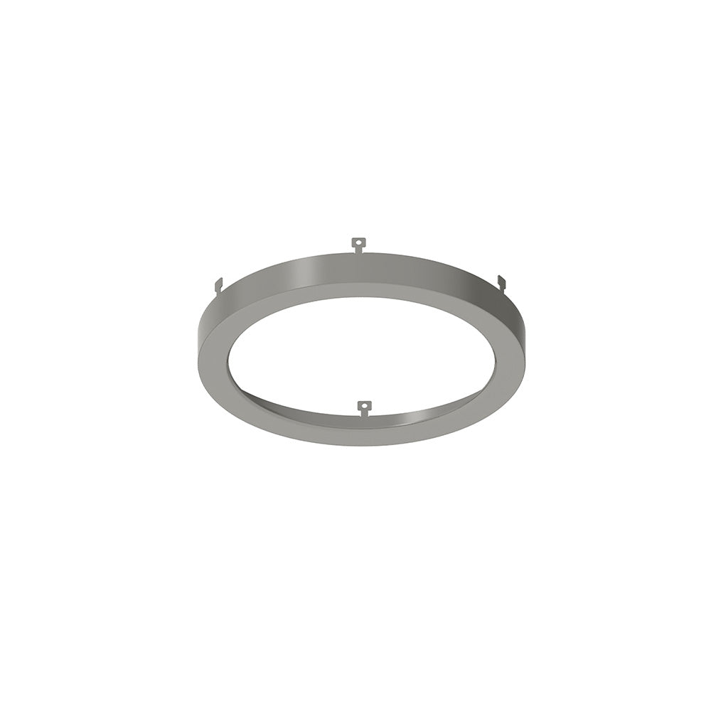 Nora NELO-6RBN 6 inch Decorative Metal Ring for NELO-6RTWMPW, Brushed Nickel Finish