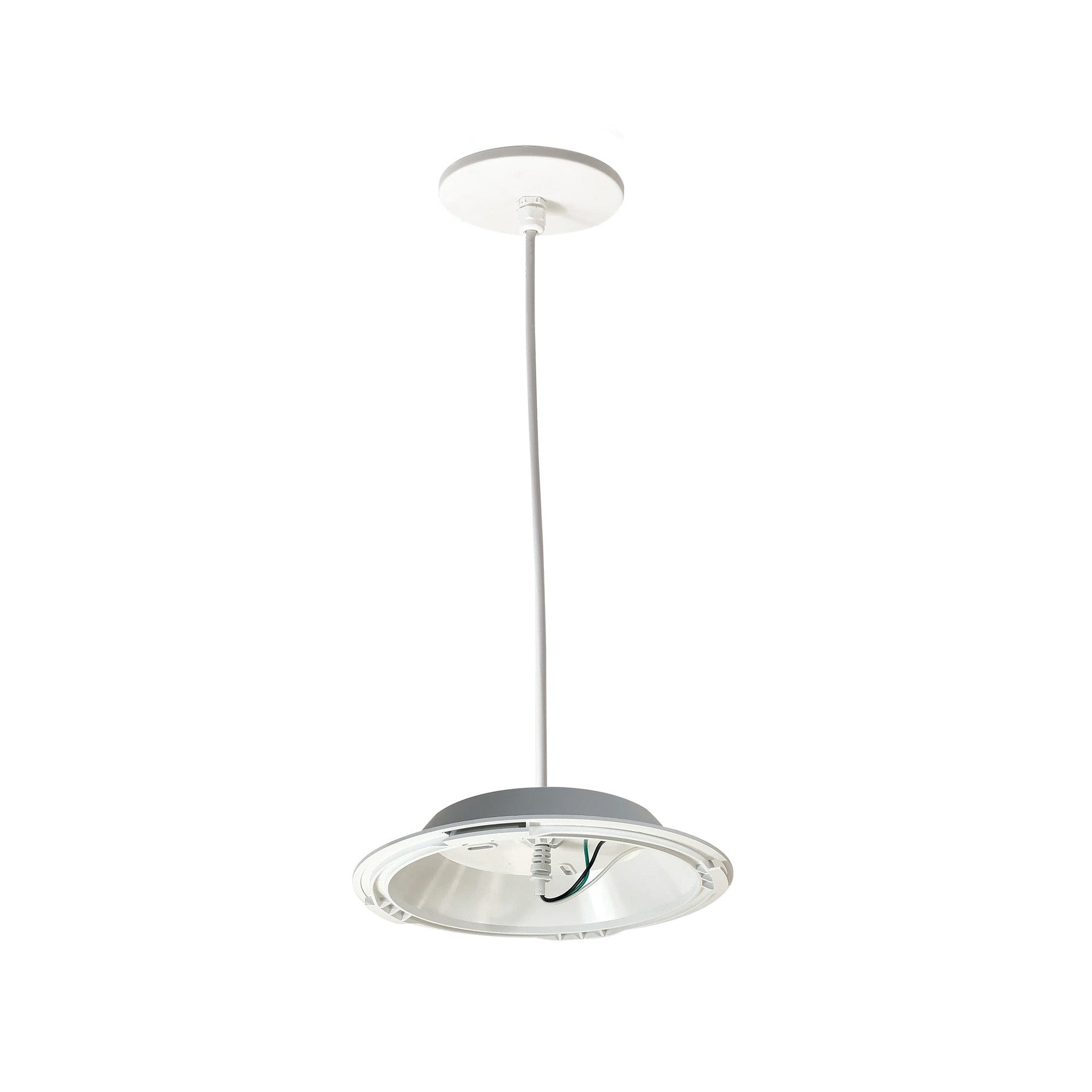 Nora NELOCAC-16PKW Pendant Mounting Kit for 16 inch ELO, White Finish