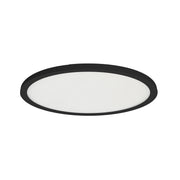 Nora NELOCAC-16R930B 16 inch ELO Surface Mounted LED, 2200lm / 20W, 3000K, 90+ CRI, 120V Triac/ELV or 277V Non-Dimming, Black