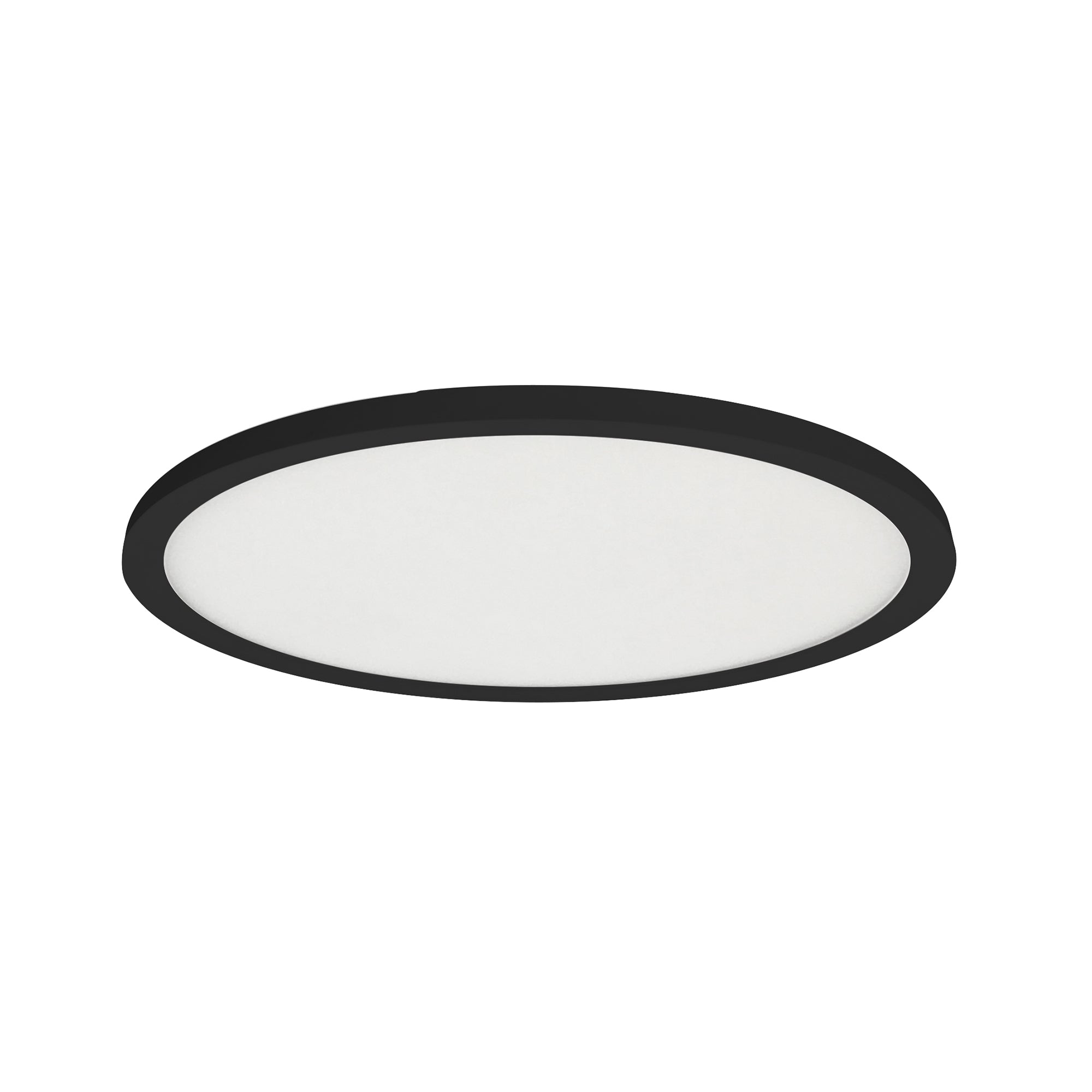 Nora NELOCAC-16R930B 16 inch ELO Surface Mounted LED, 2200lm / 20W, 3000K, 90+ CRI, 120V Triac/ELV or 277V Non-Dimming, Black