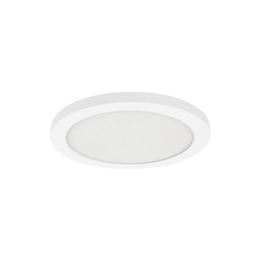 Nora NELOCAC-6RP935W 6 inch ELO+ Surface Mounted LED, 700lm / 12W, 3500K, 90+ CRI, 120V Triac/ELV Dimming, White