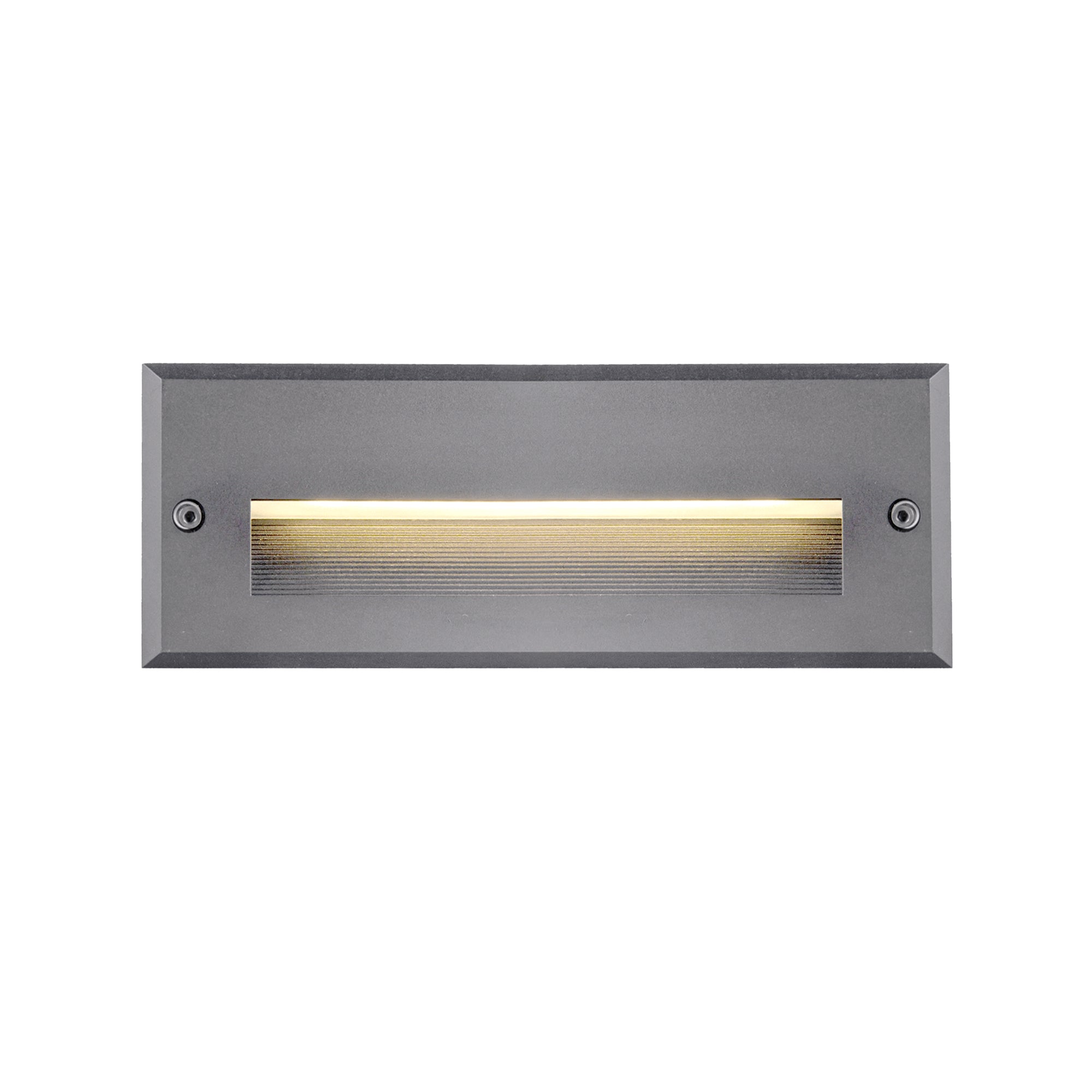 Newport 10-in Gray LED Exterior Wall/Step Lights