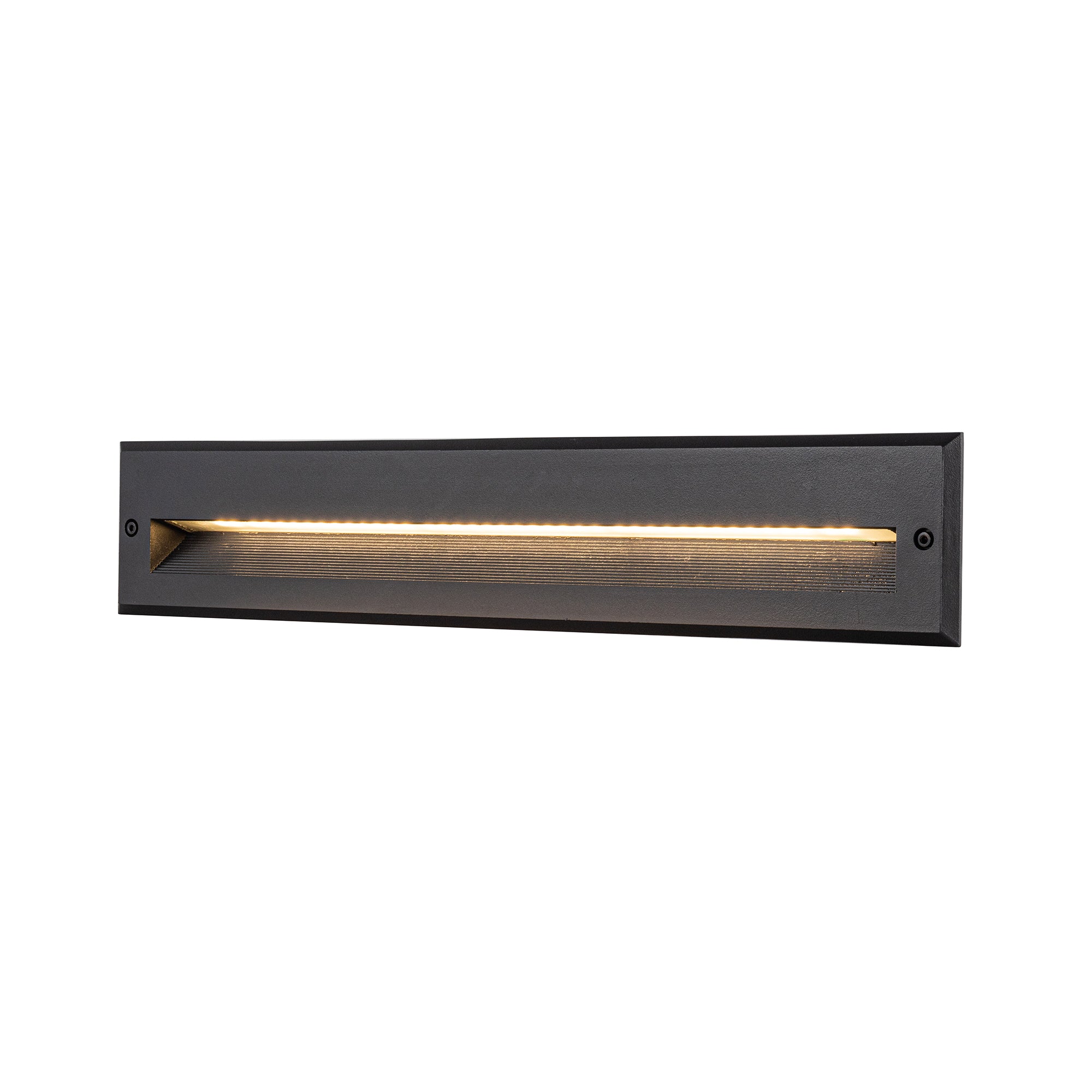 Newport 20-in Black LED Exterior Wall/Step Lights