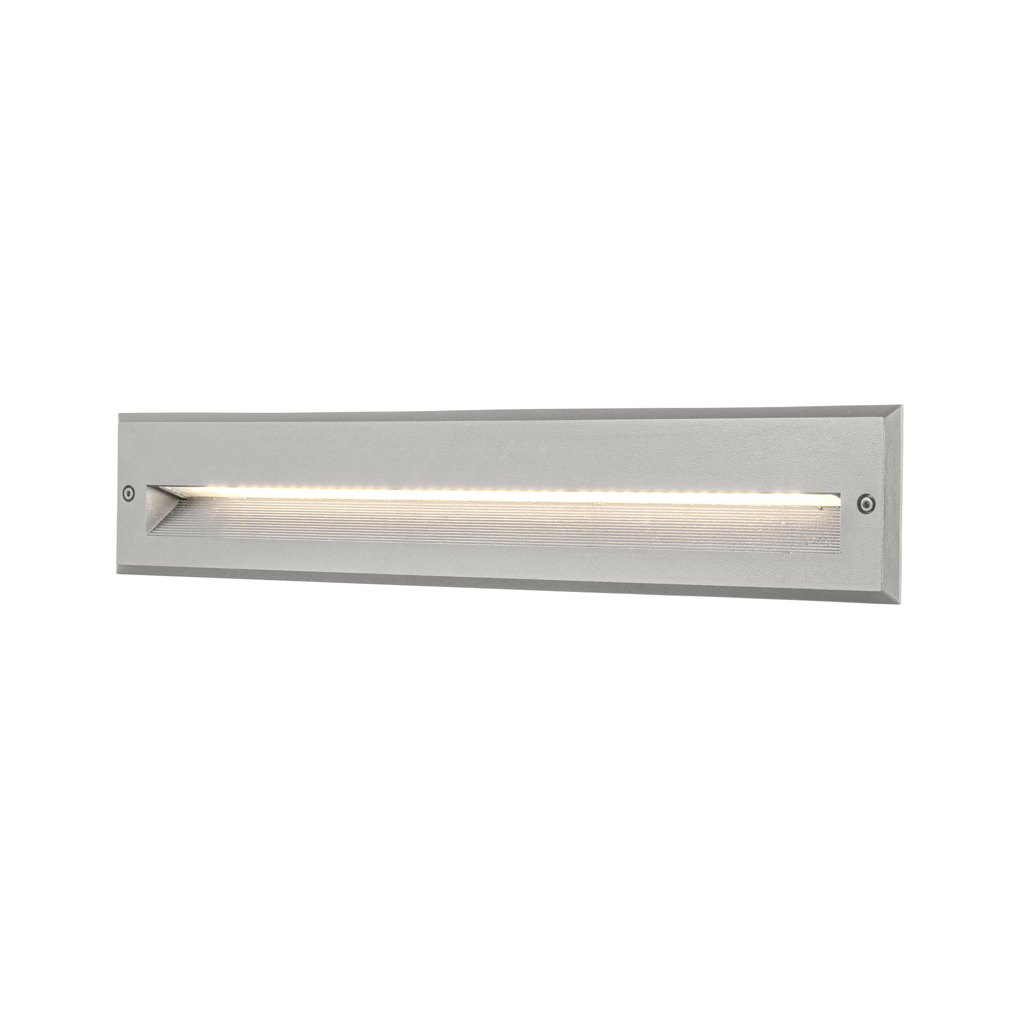 Newport 20-in Gray LED Exterior Wall/Step Lights