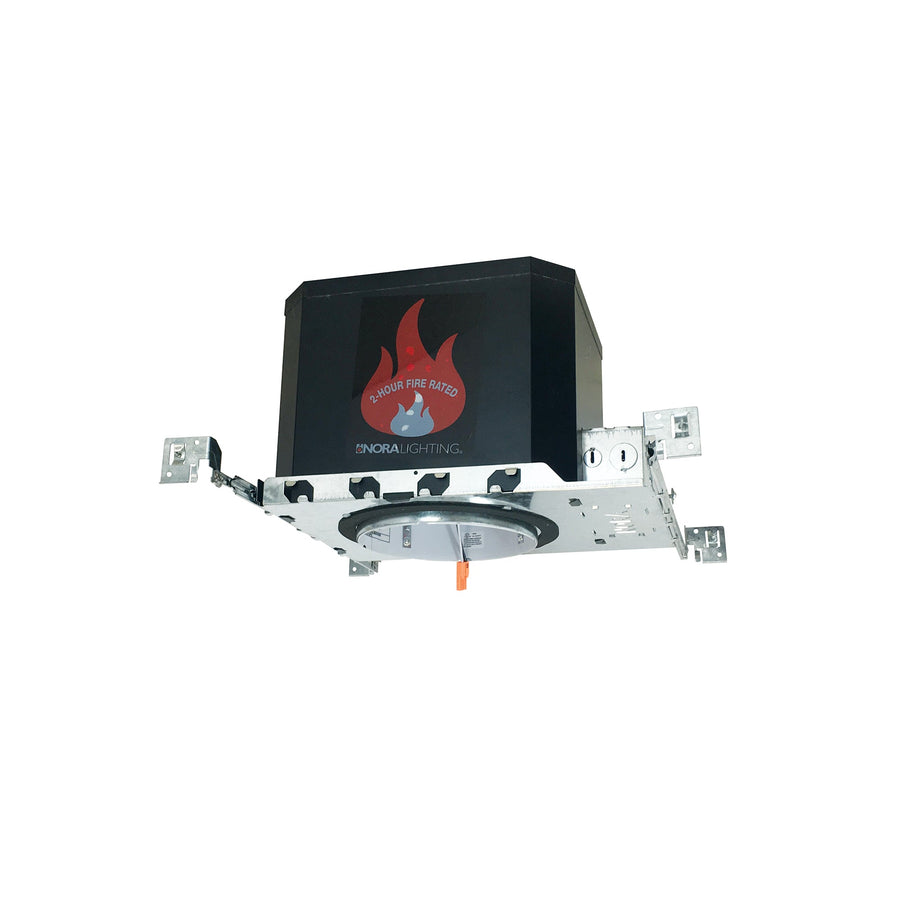 Nora NFBIC-6LMRATA/4W 6 inch LED Dedicated 2-Hour Fire Rated IC/Non-IC, AT New Construction Housing, 120-277V, Wired for Univ. Dimming