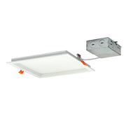 Nora NFLIN-S81535WWLE3 8 inch FLIN Square Recessed LED, 1400lm, 3500K, 20W, 120V Triac/ELV Dimming, White