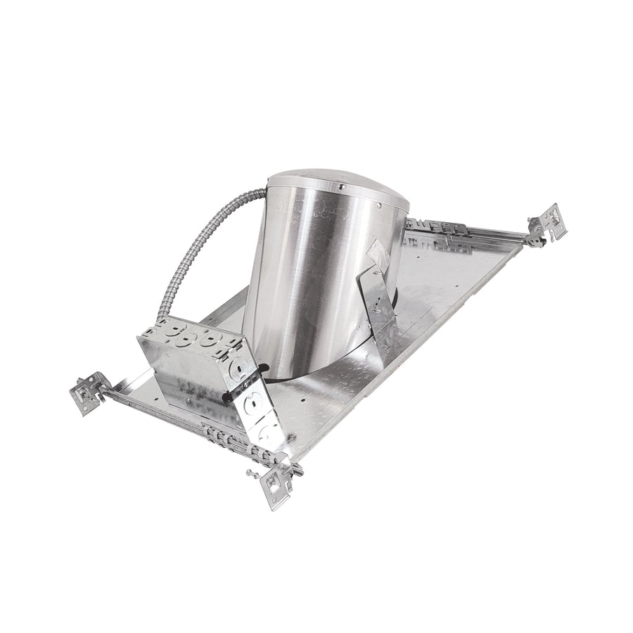 Nora NHIC-928LMRAT 6 inch Super Sloped IC Airtight LED Dedicated New Construction Housing, 120/277V input