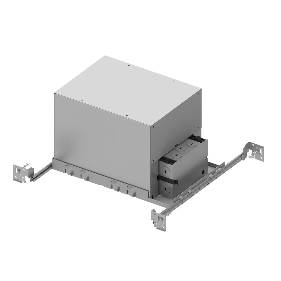 Nora NHICCP-4LMRAT/4W 4 inch IC Double Wall New Construction LED Dedicated Chicago Plenum rated housing, Wired for Univ. Dimming 120/277V