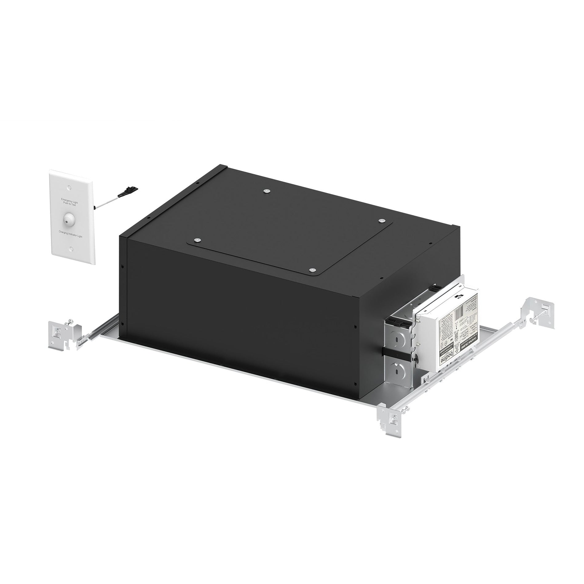 Nora NHIOICD-220LE4/EM2 2 inch Iolite LED Dedicated IC Airtight New Construction Housing w/ EM Driver, 27W, 120/277V input; Triac / ELV / 0-10V dimming