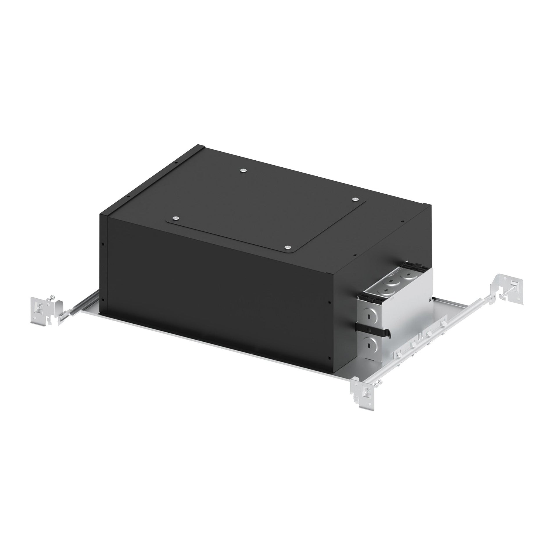 Nora NHIOICDCP-415LUPEQ 4 inch Iolite LED Dedicated Chicago Plenum New Construction Housing, 20W, 120/277V input; Lutron Hi-lume Premier 0.1% EcoSystem dimming