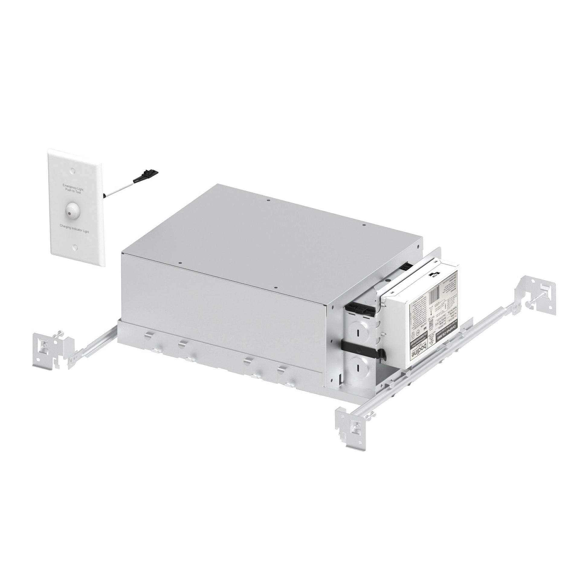 Nora NHIOICDCP-28LE3/EM2 2 inch Iolite LED Dedicated Chicago Plenum New Construction Housing w/ EM Driver, 13W, 120V input; Triac / ELV dimming