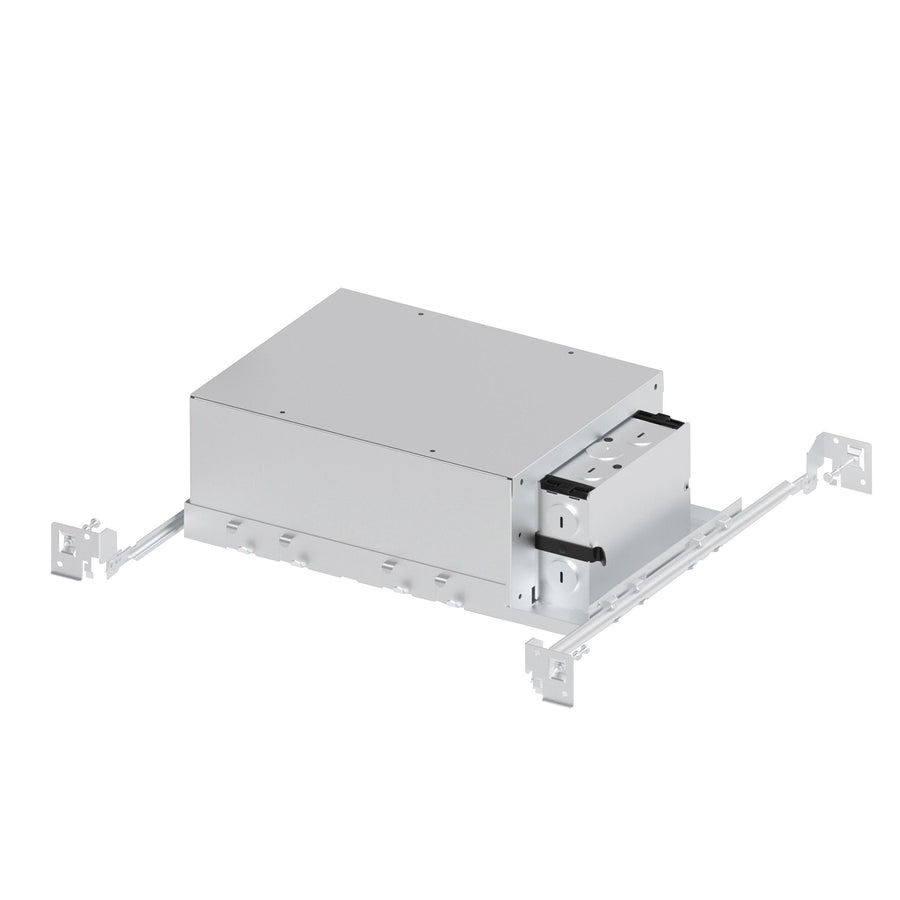 Nora NHIOICD-16LE3/PEM 1 inch Iolite LED Dedicated IC Airtight New Construction Housing, 9W, 120V input; Triac / ELV dimming, Pre-Wired for Remote Emergency