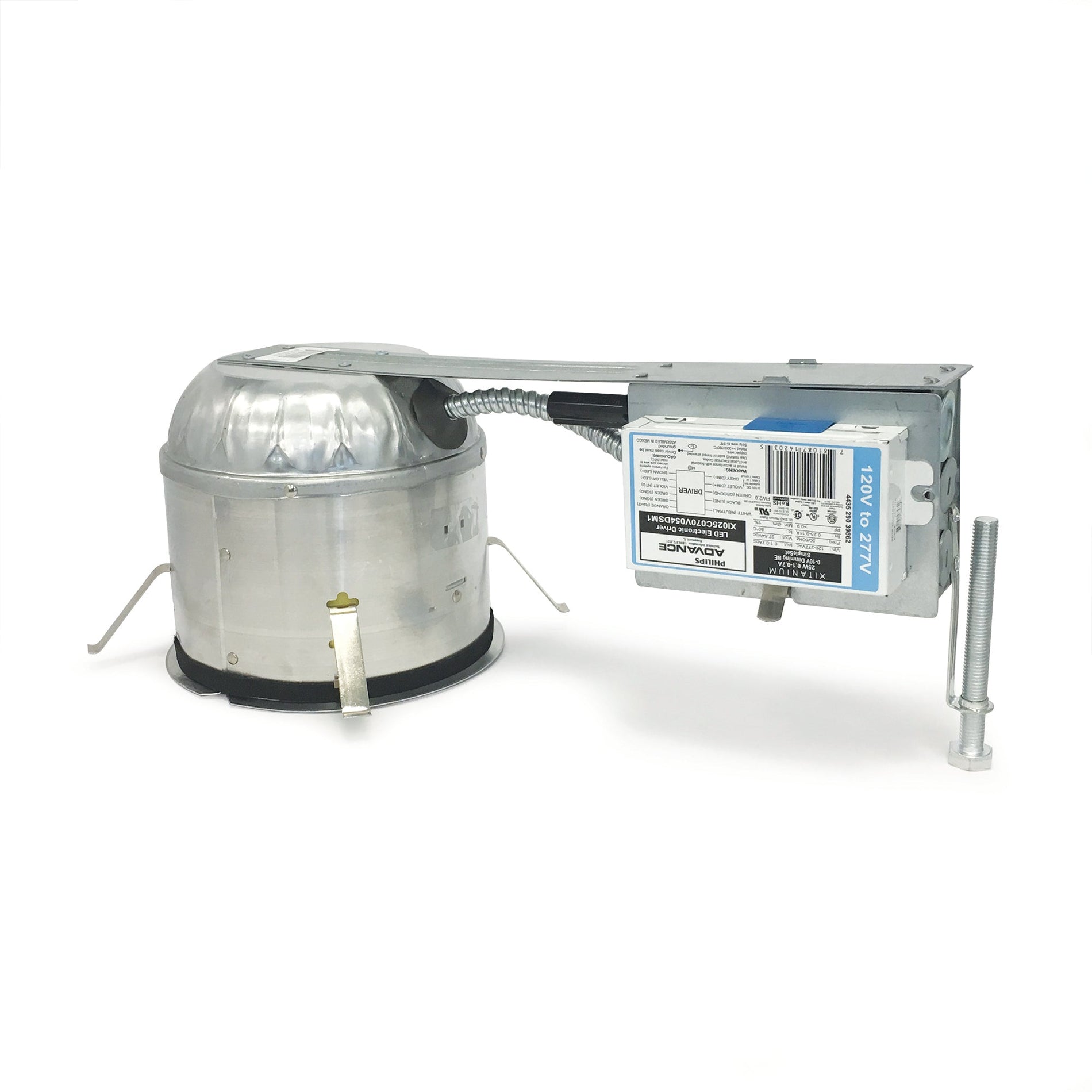 Nora NHRCB-620LE2 6 inch Cobalt High Lumen Dedicated Non-IC Remodel Housing, 30W, 277V input; 0-10V Dimming