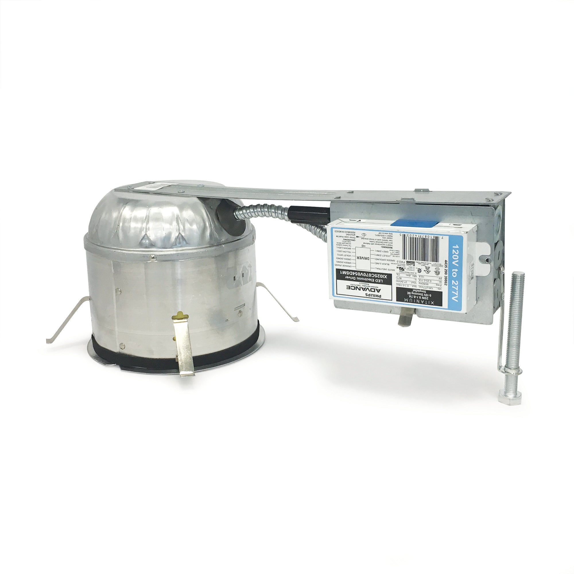 Nora NHRCB-615LE1 6 inch Cobalt High Lumen Dedicated Non-IC Remodel Housing, 22W, 120V input; 0-10V Dimming