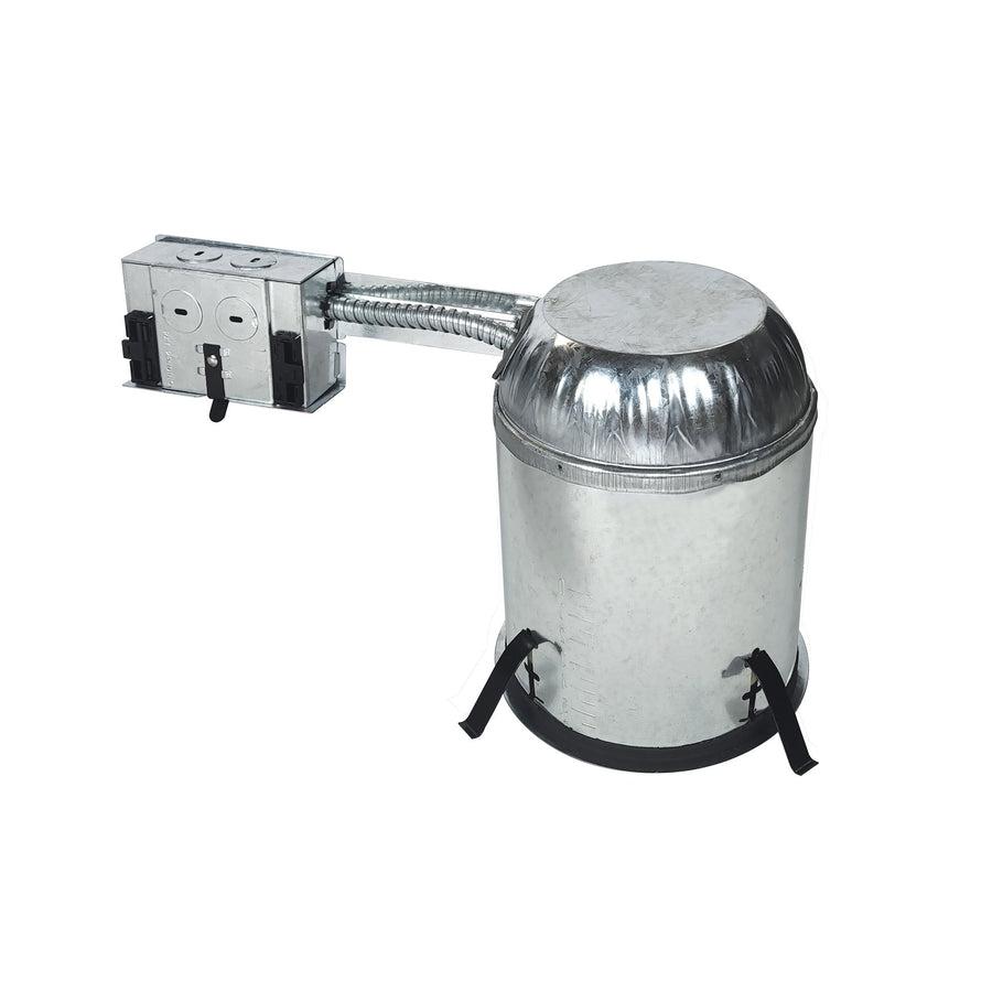 Nora NHRIC-5LMRAT/6WPEM 5 inch IC AT LED Dedicated Remodel Housing, 120-277V, Triac/ELV or 0-10V Dimming, Pre-wired for Cobalt Series LE4 with EM