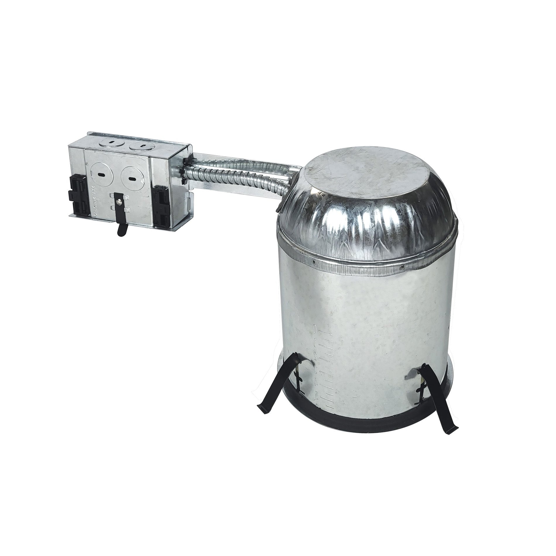 Nora NHRIC-5LMRAT/6WPEM 5 inch IC AT LED Dedicated Remodel Housing, 120-277V, Triac/ELV or 0-10V Dimming, Pre-wired for Cobalt Series LE4 with EM