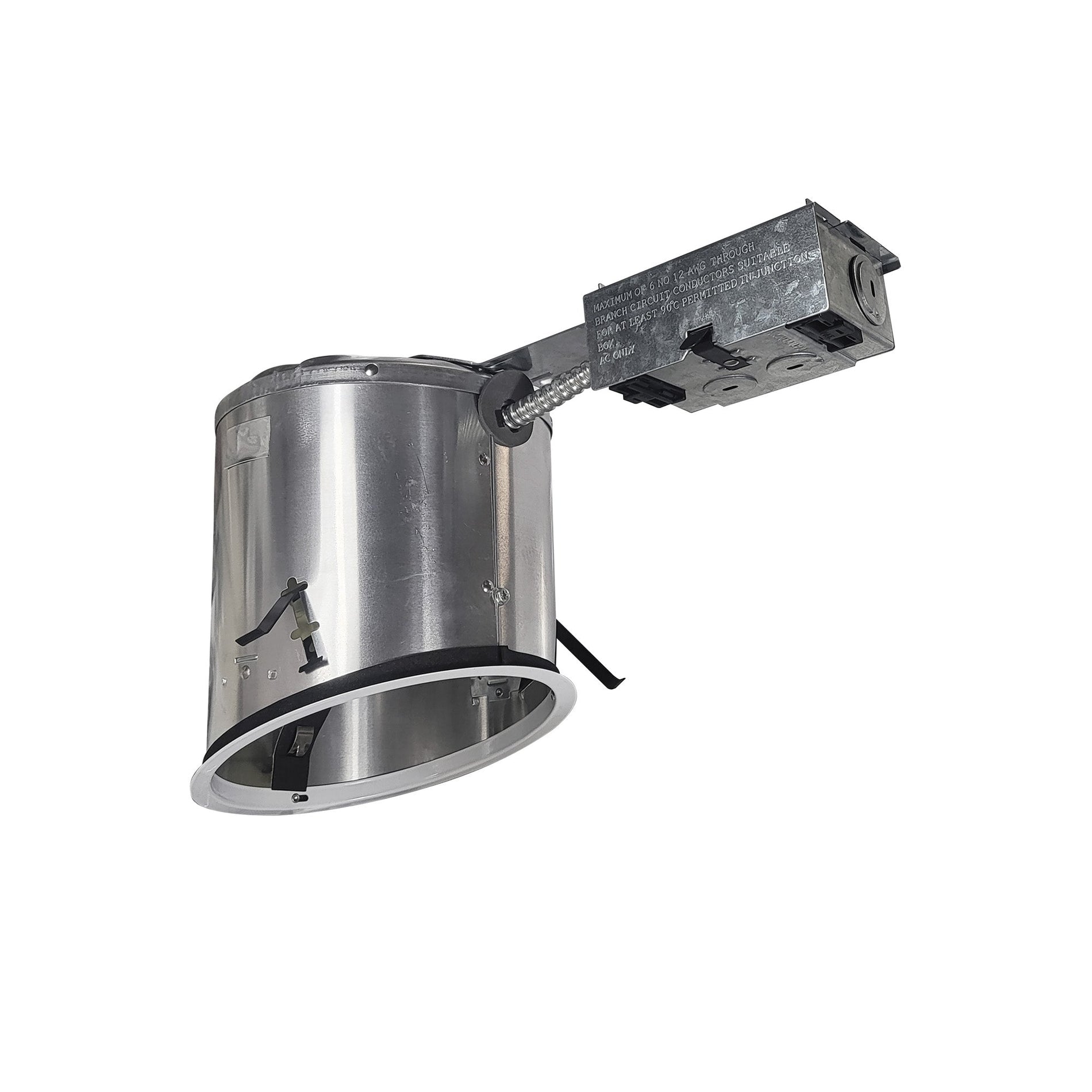 Nora NHRIC-926QAT 6 inch Line Voltage IC AT Sloped Ceiling Remodel Housing