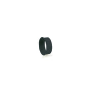 Nora NIO-1AS15BLK 5/8 inch Black Opaque Snoot for 1 inch Iolite Trims