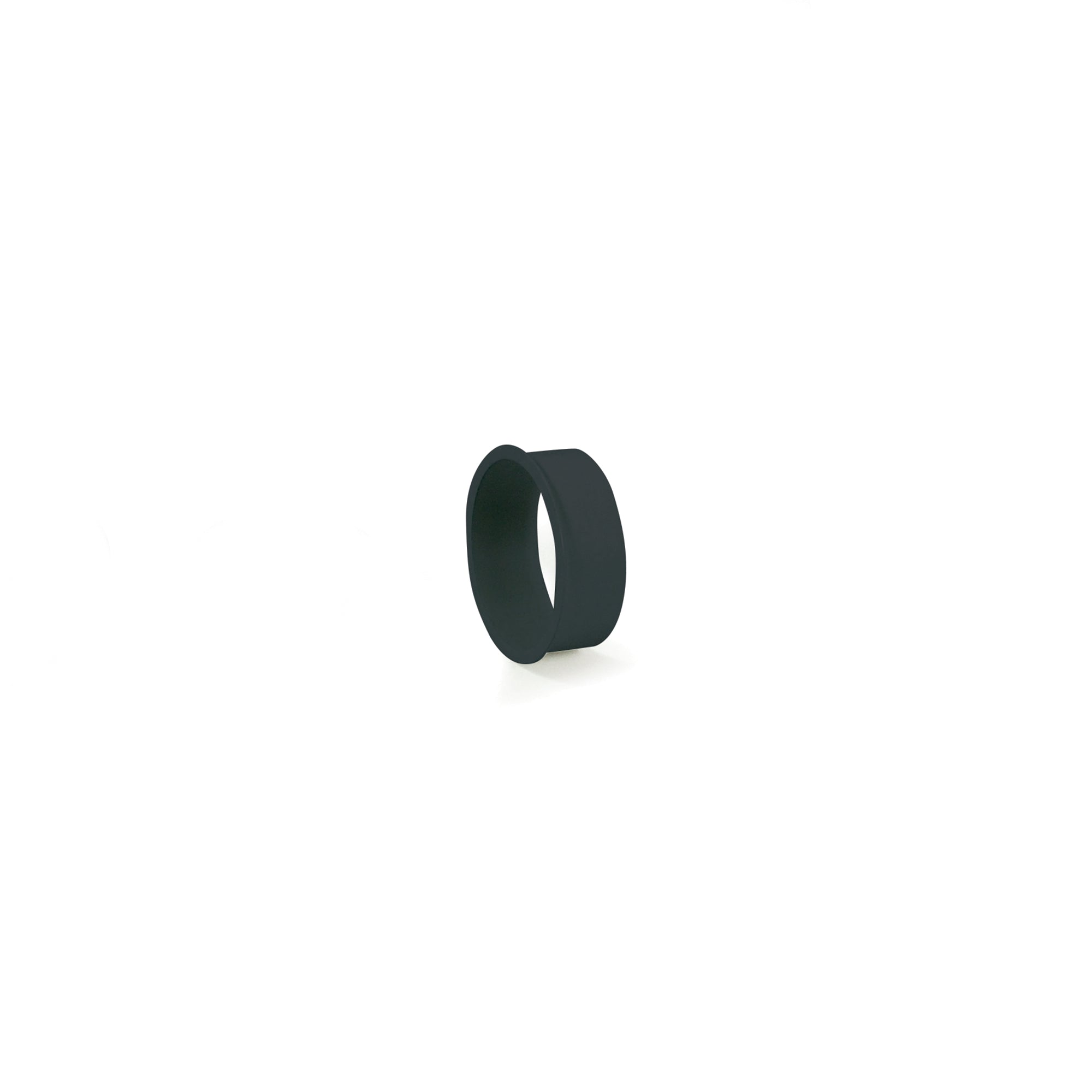 Nora NIO-1AS15BLK 5/8 inch Black Opaque Snoot for 1 inch Iolite Trims