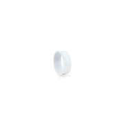 Nora NIO-1AS15MPW 5/8 inch Matte Powder White Opaque Snoot for 1 inch Iolite Trims
