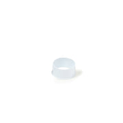 Nora NIO-1AS19MPW 3/4 inch Matte Powder White Opaque Snoot for 1 inch Iolite Trims