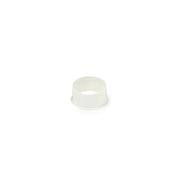 Nora NIO-1AS19WH 3/4 inch White Opaque Snoot for 1 inch Iolite Trims