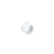 Nora NIO-1AS24MPW 1 inch Matte Powder White Opaque Snoot for 1 inch Iolite Trims