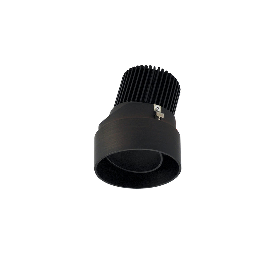Nora NIO-2RTLA27QBZ 2 inch Iolite LED Round Trimless Adjustable, 10-Degree Optic, 800lm / 12W, 2700K, Bronze Adjustable / Bronze Reflector
