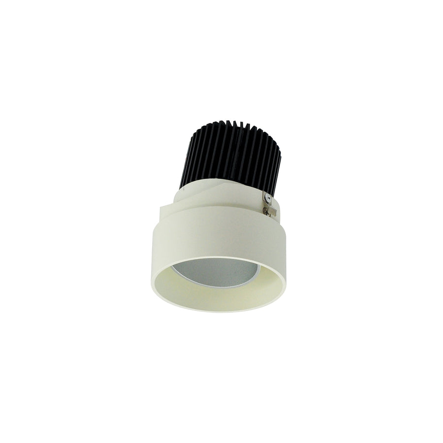 Nora NIO-2RTLACDXHW 2 inch Iolite LED Round Trimless Adjustable, 800lm / 14W, Comfort Dim, Haze Adjustable / White Reflector