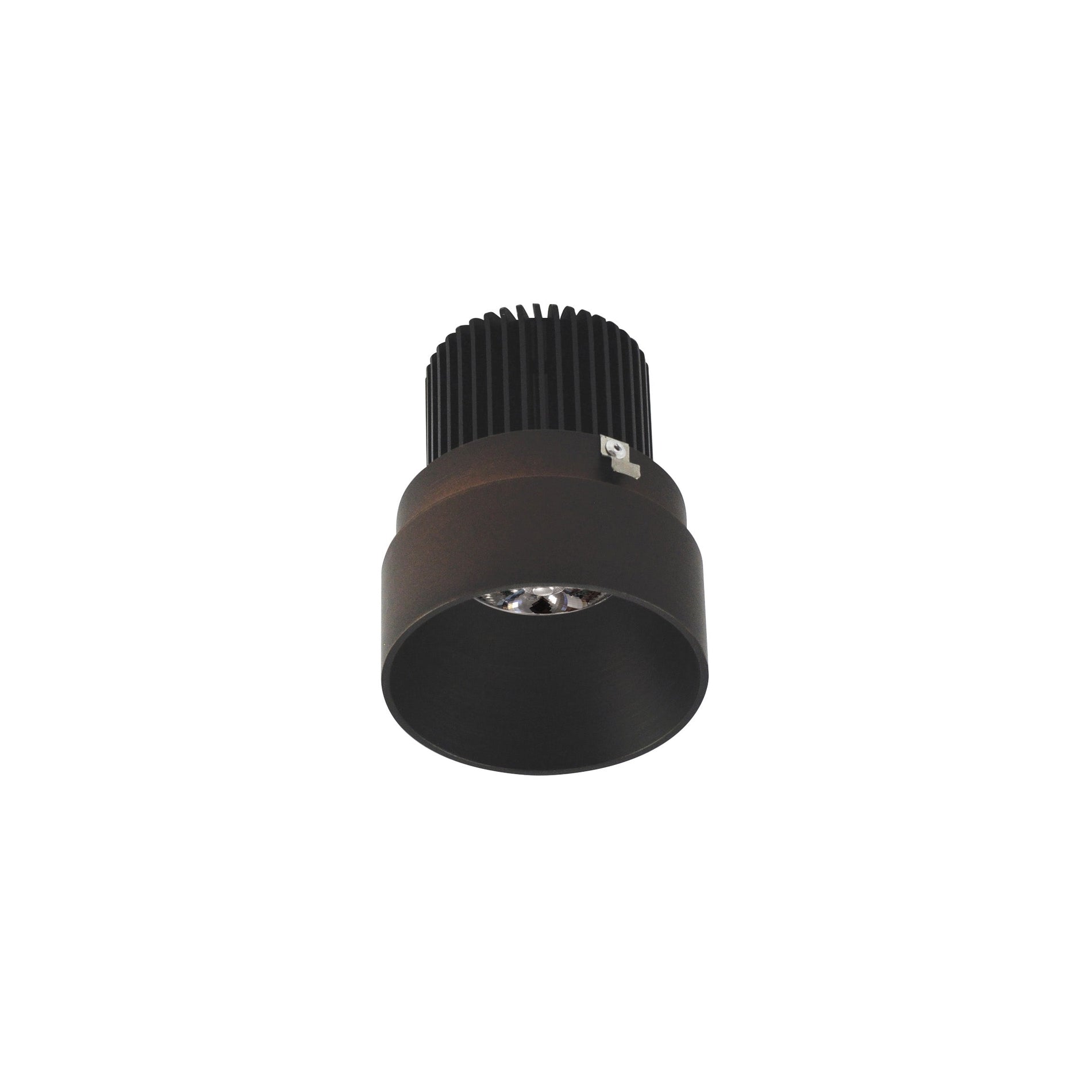 Nora NIO-2RTLNDC27QBZ 2 inch Iolite LED Round Trimless Downlight, 10-Degree Optic, 850lm / 12W, 2700K, Bronze Finish