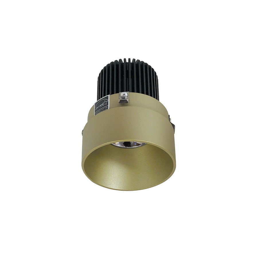 Nora NIO-2RTLNDC35QCH 2 inch Iolite LED Round Trimless Downlight, 10-Degree Optic, 850lm / 12W, 3500K, Champagne Haze Finish