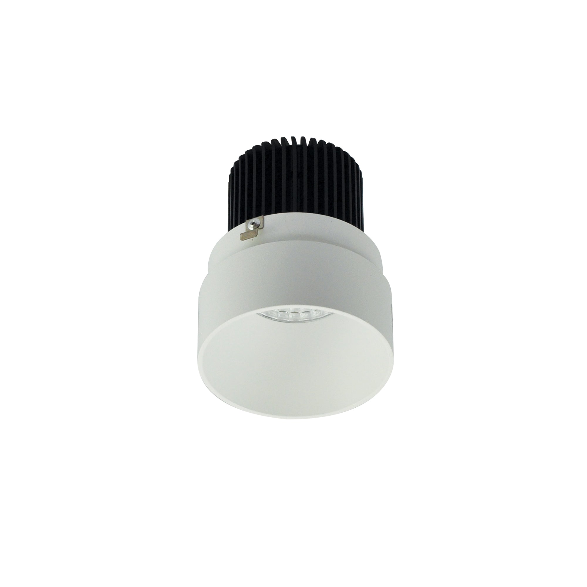 Nora NIO-2RTLNDCCDXMPW 2 inch Iolite LED Round Trimless Downlight, 800lm / 14W, Comfort Dim, Matte Powder White Finish