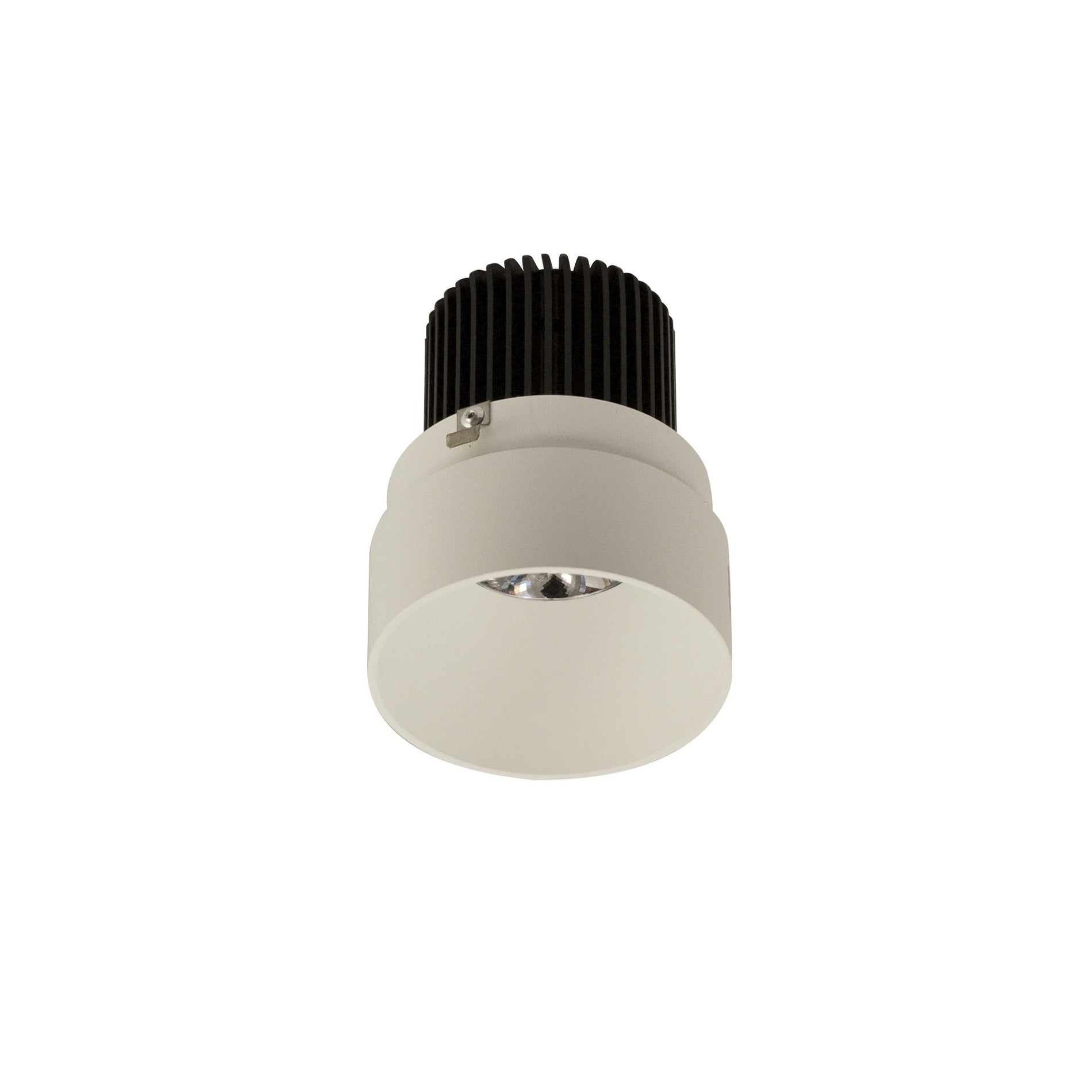 Nora NIO-2RTLNDC27QWW 2 inch Iolite LED Round Trimless Downlight, 10-Degree Optic, 850lm / 12W, 2700K, White Finish