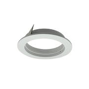 Nora NIO-4PRTFAMPW 4 inch Iolite PLUS Trimless to Flanged Converter Accessory, Matte Powder White