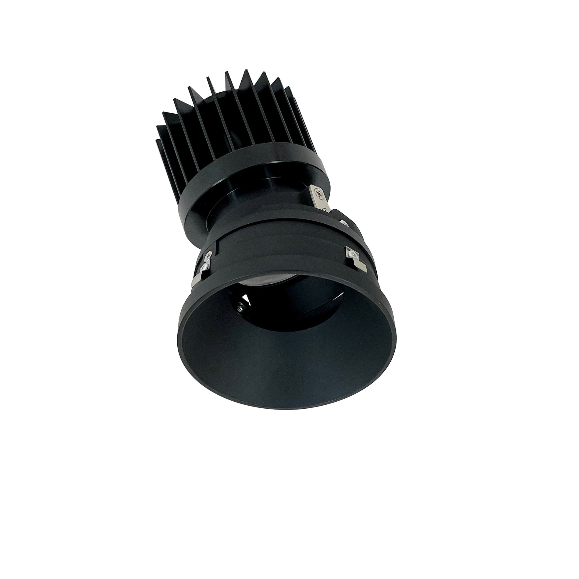 Nora NIO-4PRTLACDXBB/HL 4 inch Iolite PLUS Round Trimless Adjustable, 1500lm/2000lm (varies by housing), Comfort Dim, Black Finish