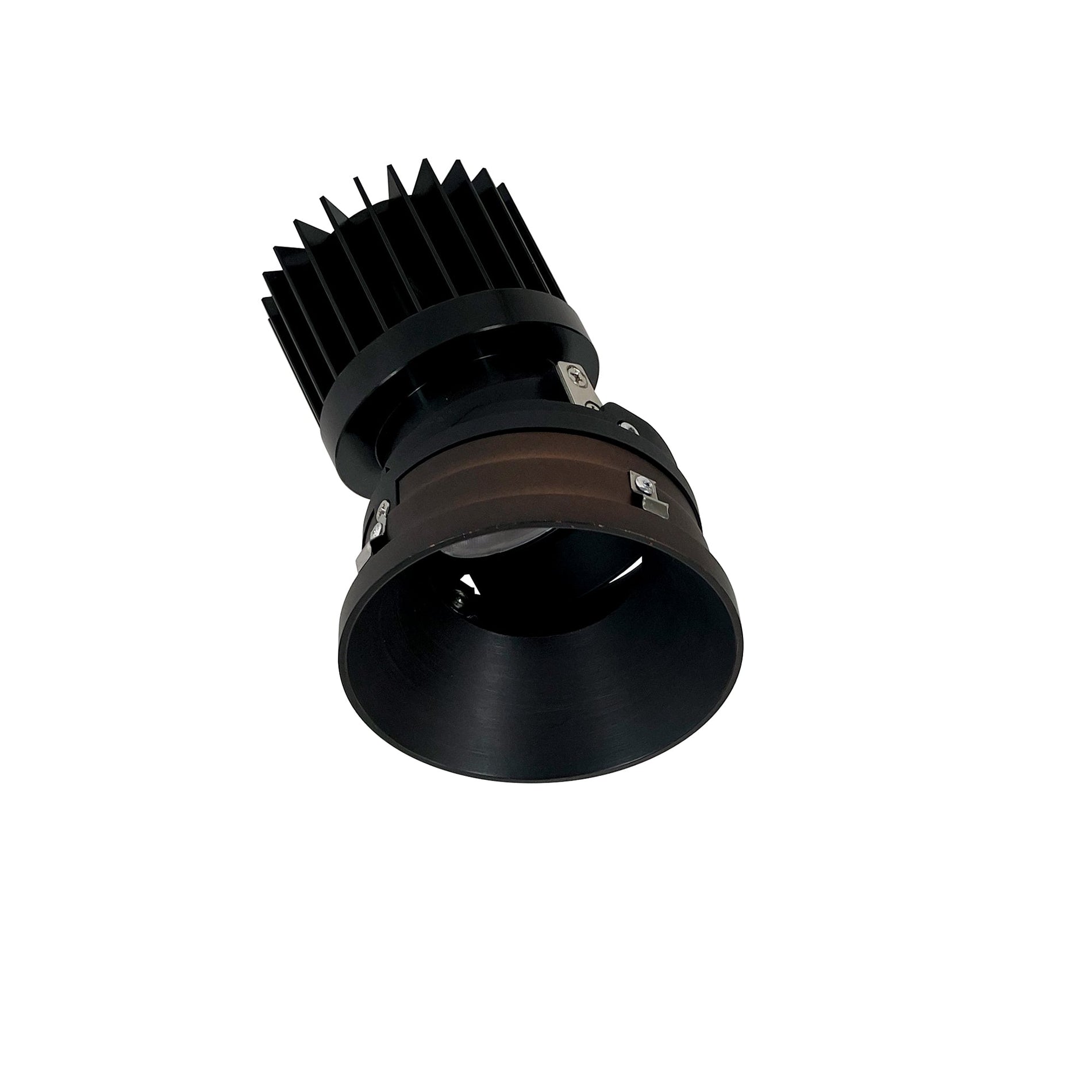 Nora NIO-4PRTLA27XBZ/HL 4 inch Iolite PLUS Round Trimless Adjustable, 1500lm/2000lm (varies by housing), 2700K, Bronze Finish