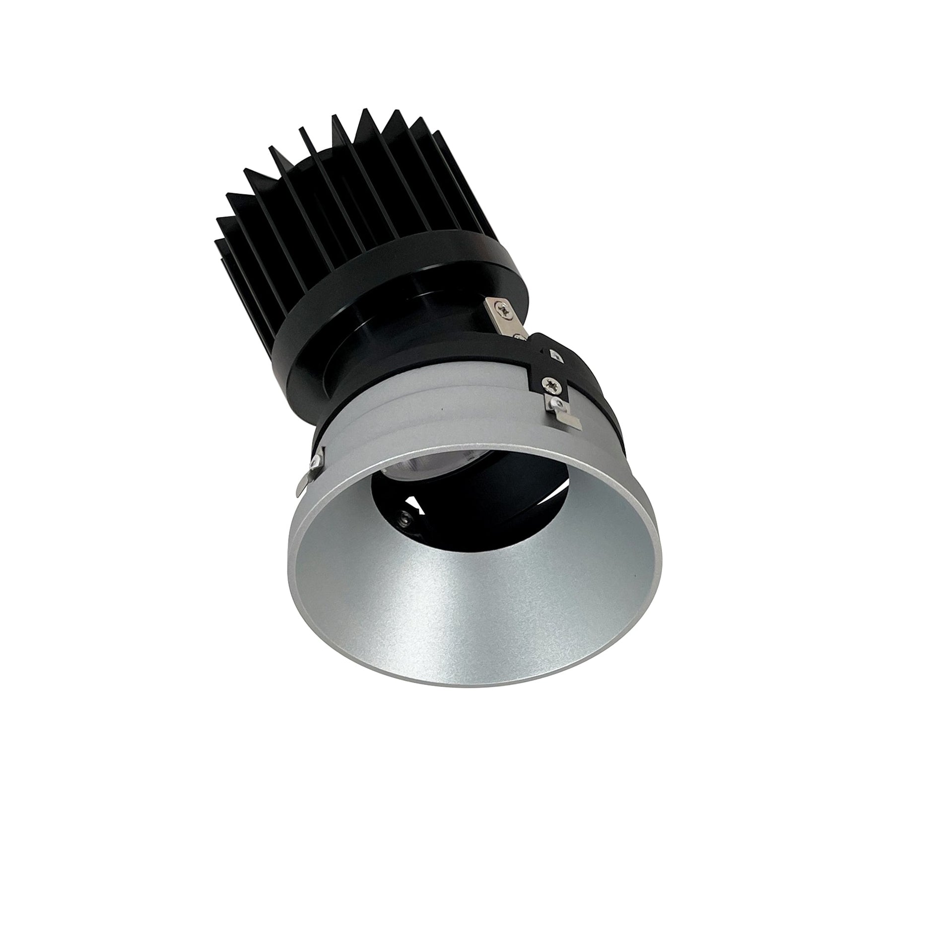 Nora NIO-4PRTLA27XHZ/HL 4 inch Iolite PLUS Round Trimless Adjustable, 1500lm/2000lm (varies by housing), 2700K, Haze Finish