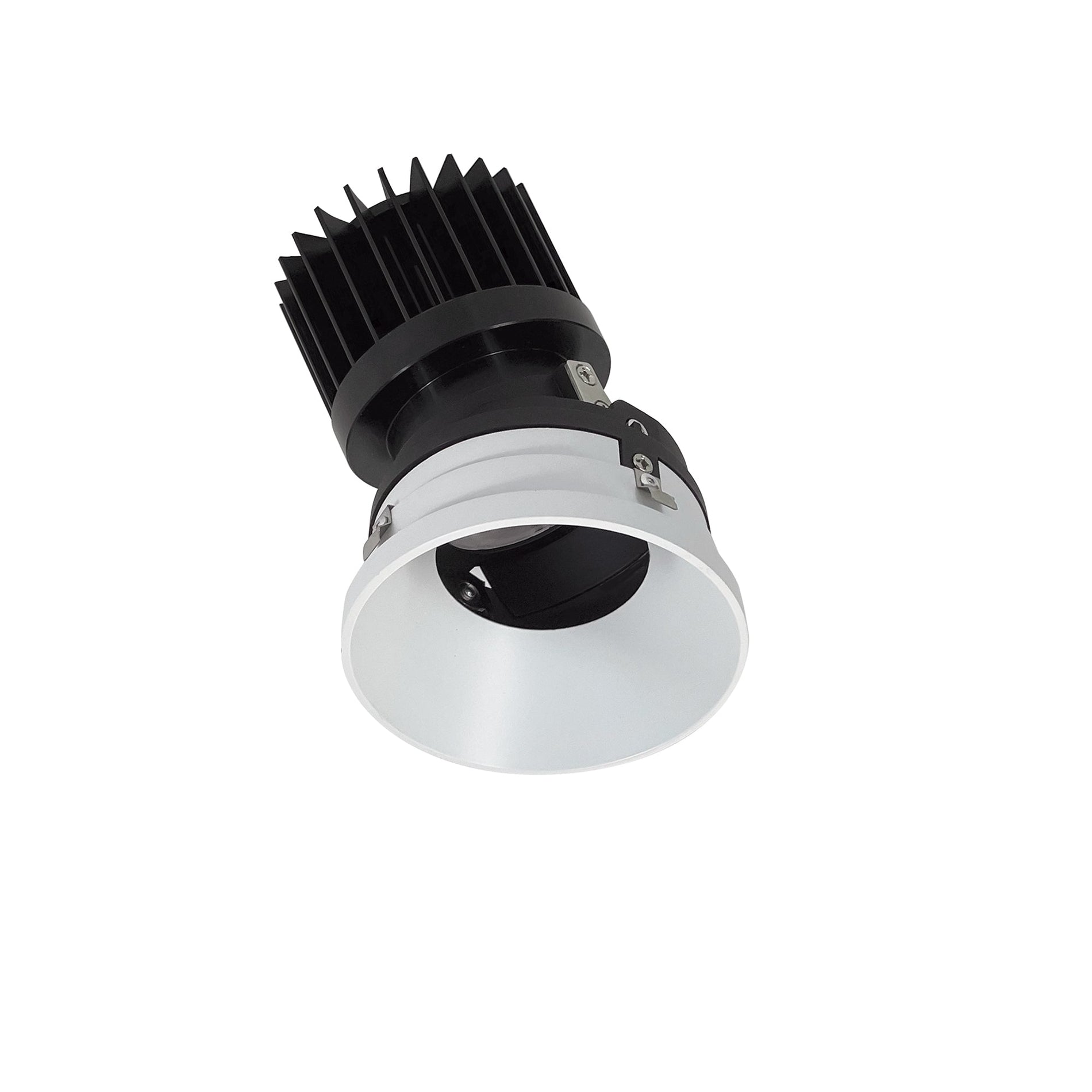 Nora NIO-4PRTLACDXWW/HL 4 inch Iolite PLUS Round Trimless Adjustable, 1500lm/2000lm (varies by housing), Comfort Dim, White Finish