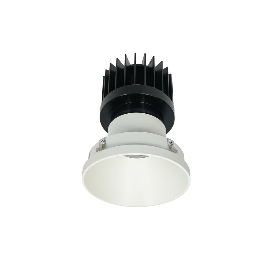 Nora NIO-4PRTLNDC30XWW/HL 4 inch Iolite PLUS Round Trimless Downlight, 1500lm/2000lm/2500lm (varies by housing), 3000K, White Finish