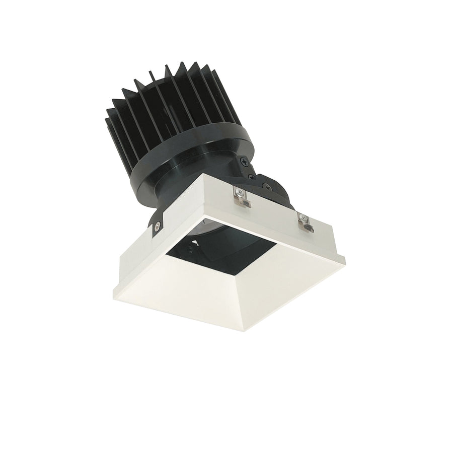 Nora NIO-4PSTLA30XWW/HL 4 inch Iolite PLUS Square Trimless Adjustable, 1500lm/2000lm (varies by housing), 3000K, White Finish