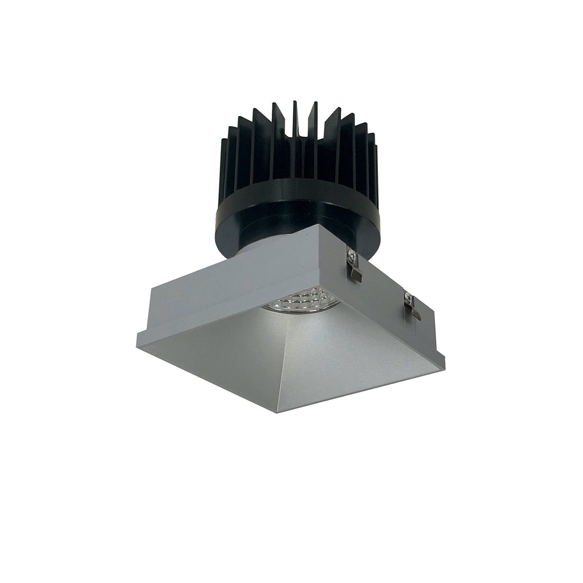 Nora NIO-4PSTLNDC30XHZ/HL 4 inch Iolite PLUS Square Trimless Downlight, 1500lm/2000lm/2500lm (varies by housing), 3000K, Haze Finish