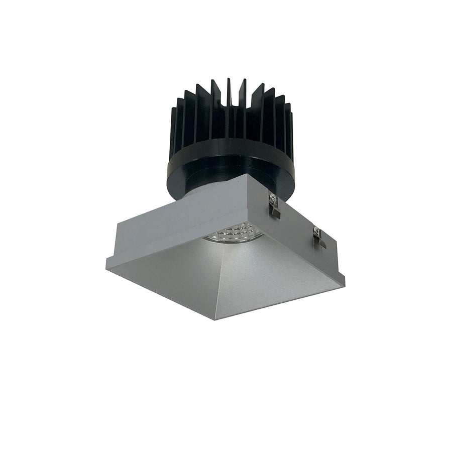 Nora NIO-4PSTLNDC27XHZ/HL 4 inch Iolite PLUS Square Trimless Downlight, 1500lm/2000lm/2500lm (varies by housing), 2700K, Haze Finish