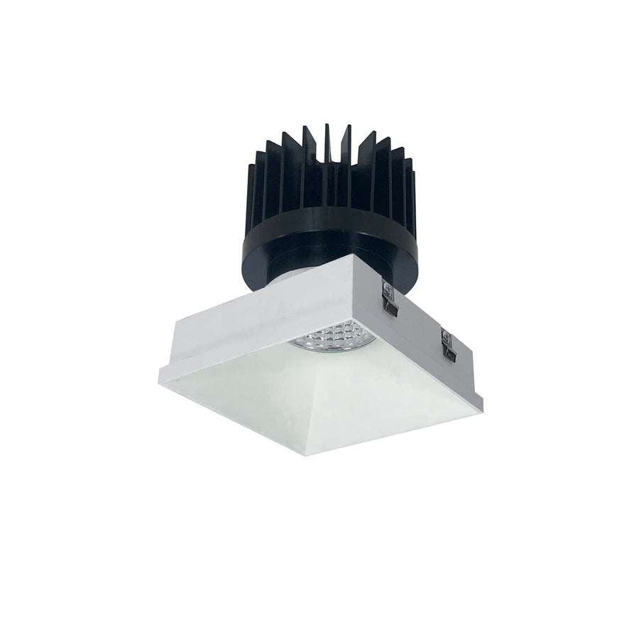 Nora NIO-4PSTLNDC30XWW/HL 4 inch Iolite PLUS Square Trimless Downlight, 1500lm/2000lm/2500lm (varies by housing), 3000K, White Finish