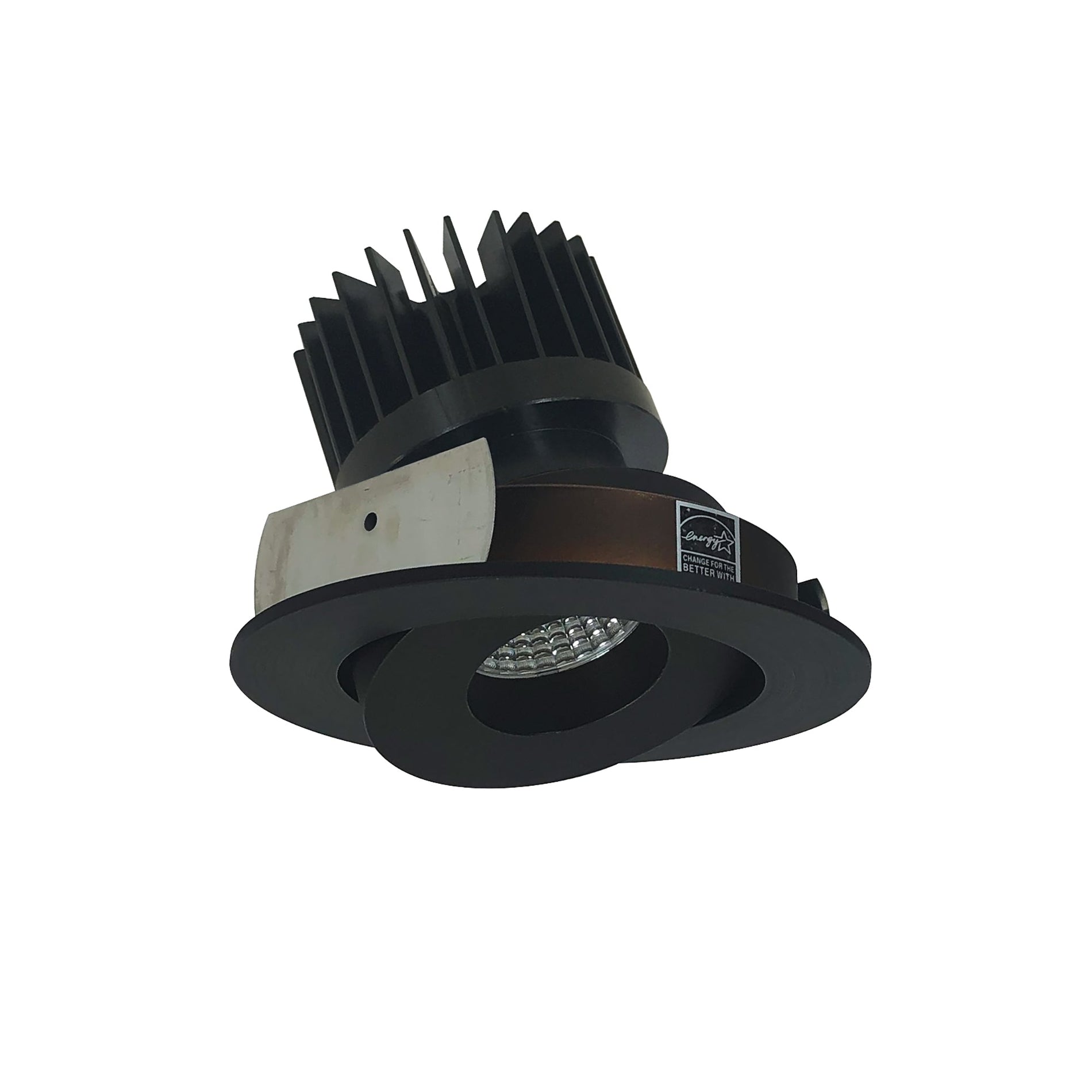Nora NIO-4RG50XBZ/HL 4 inch Iolite LED Round Adjustable Gimbal, 1500lm/2000lm/2500lm (varies by housing), 5000K, Bronze Finish