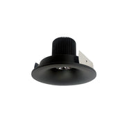 Nora NIO-4RNB40QBB 4 inch Iolite LED Round Bullnose, 10-Degree Optic, 950lm / 12W, 4000K, Black Finish