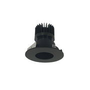 Nora NIO-4RPHCDXBB/HL 4 inch Iolite LED Round Pinhole, 1500lm/2000lm/2500lm (varies by housing), Comfort Dim, Black Pinhole / Black Flange
