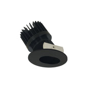 Nora NIO-4RSL30XBB/HL 4 inch Iolite LED Round Adjustable Slot Aperture, 1500lm/2000lm/2500lm (varies by housing), 3000K, Black Slot Aperture / Black Flange